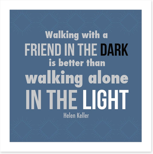 A friend in the dark