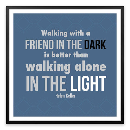 A friend in the dark