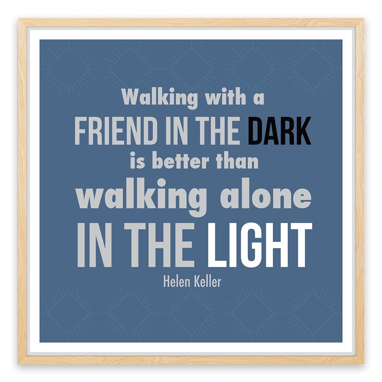 A friend in the dark