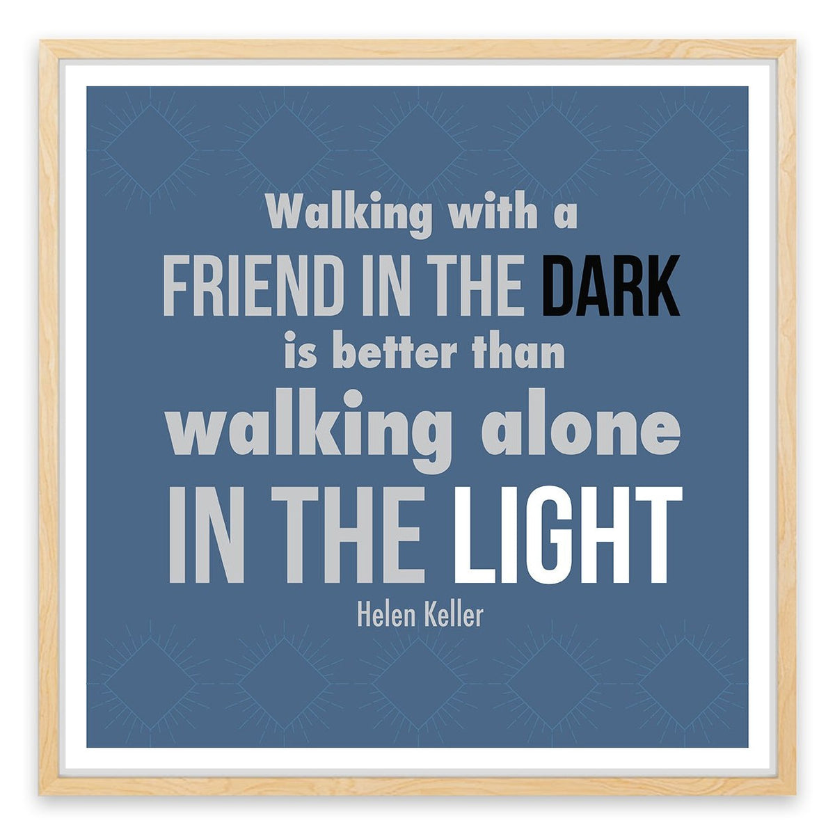 A friend in the dark