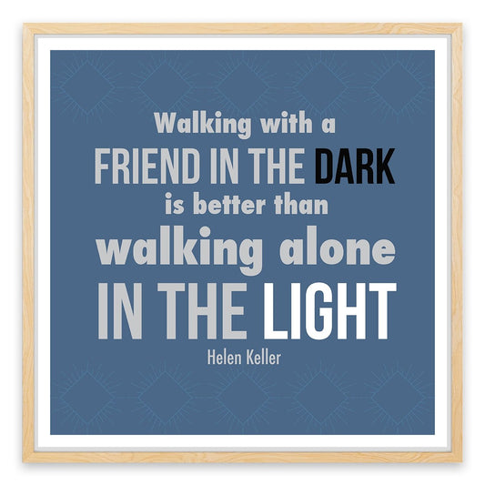 A friend in the dark