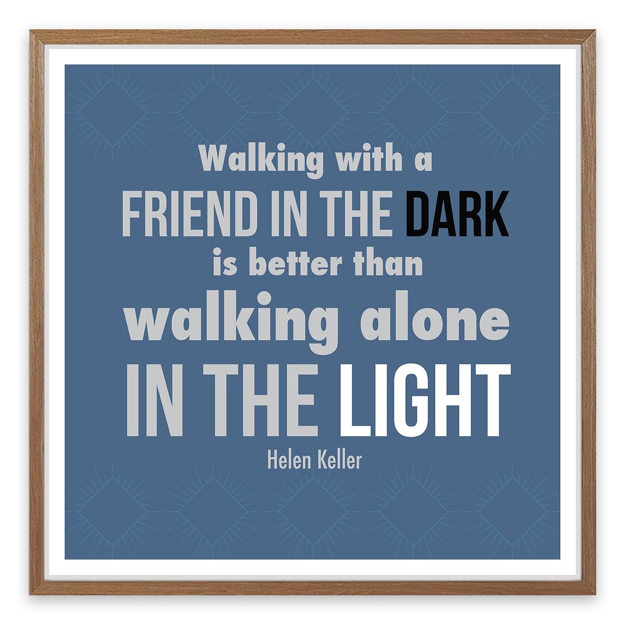 A friend in the dark