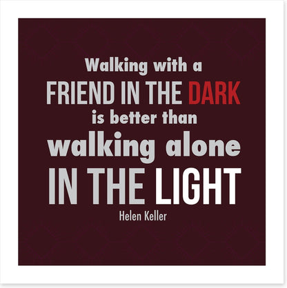 A friend in the dark
