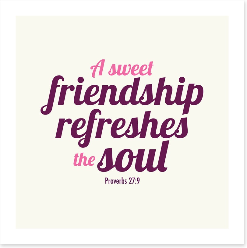 Sweet friendship