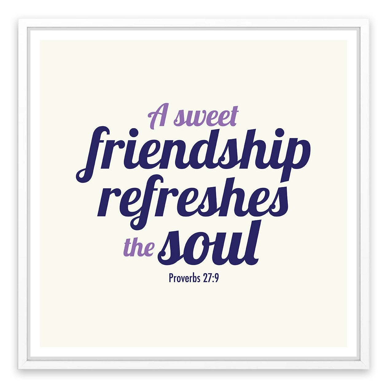 Sweet friendship