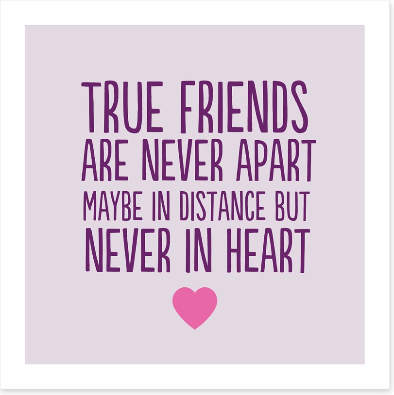 True friends