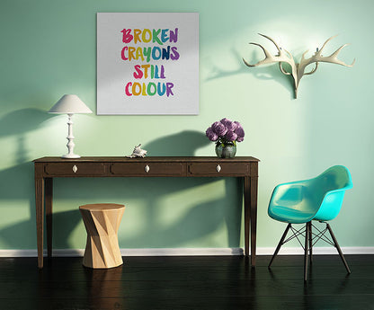 Broken crayons