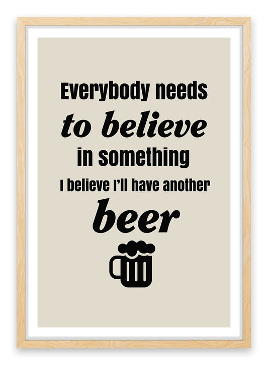 Believe in beer