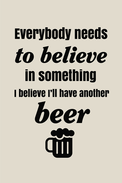 Believe in beer