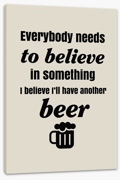 Believe in beer