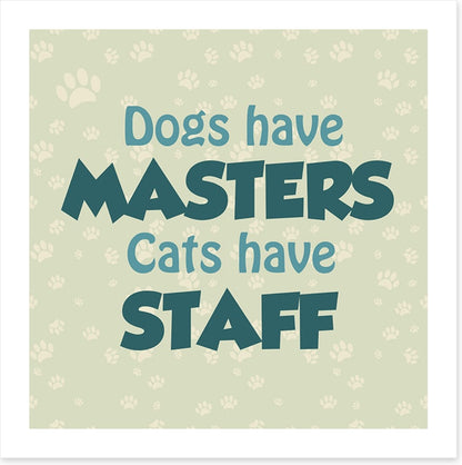 Cats and dogs