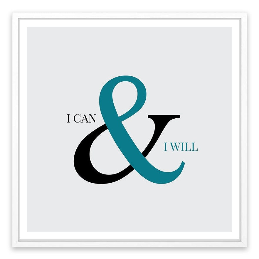 Can and will