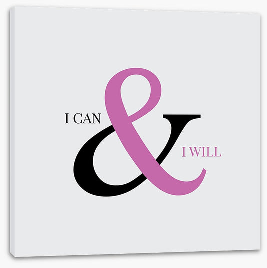 Can and will