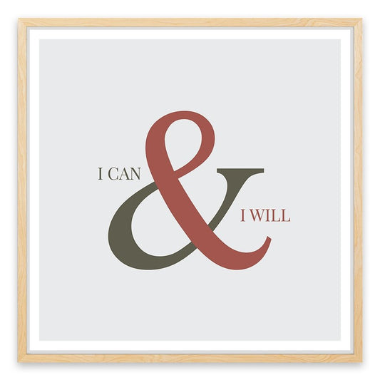 Can and will
