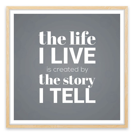The story I tell