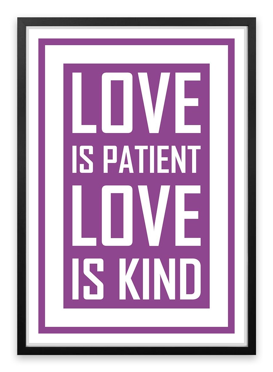 Love is patient