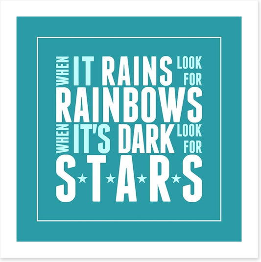 Rainbows and stars