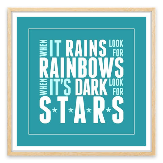 Rainbows and stars