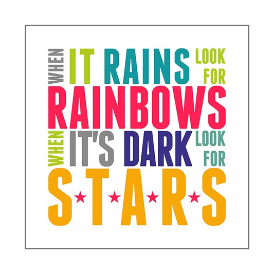 Rainbows and stars