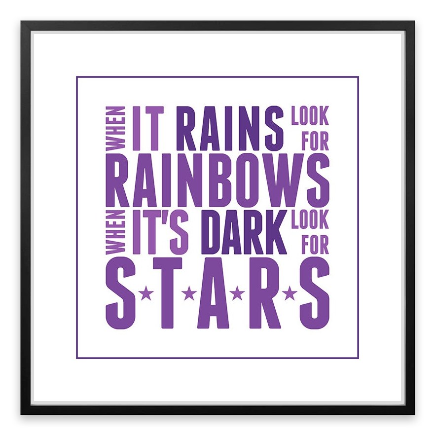 Rainbows and stars