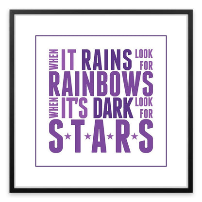 Rainbows and stars