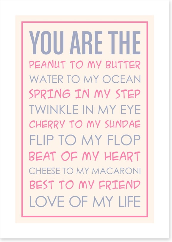 You are...