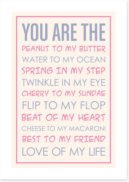 You are...