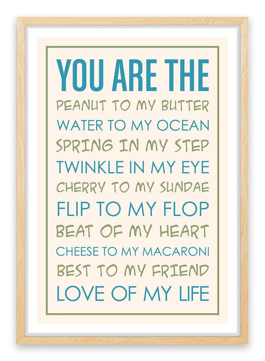 You are...