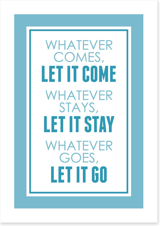 Let it go