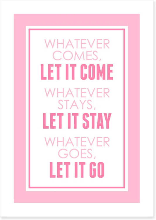 Let it go