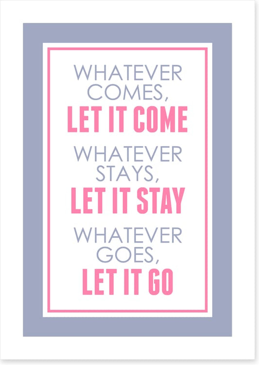 Let it go