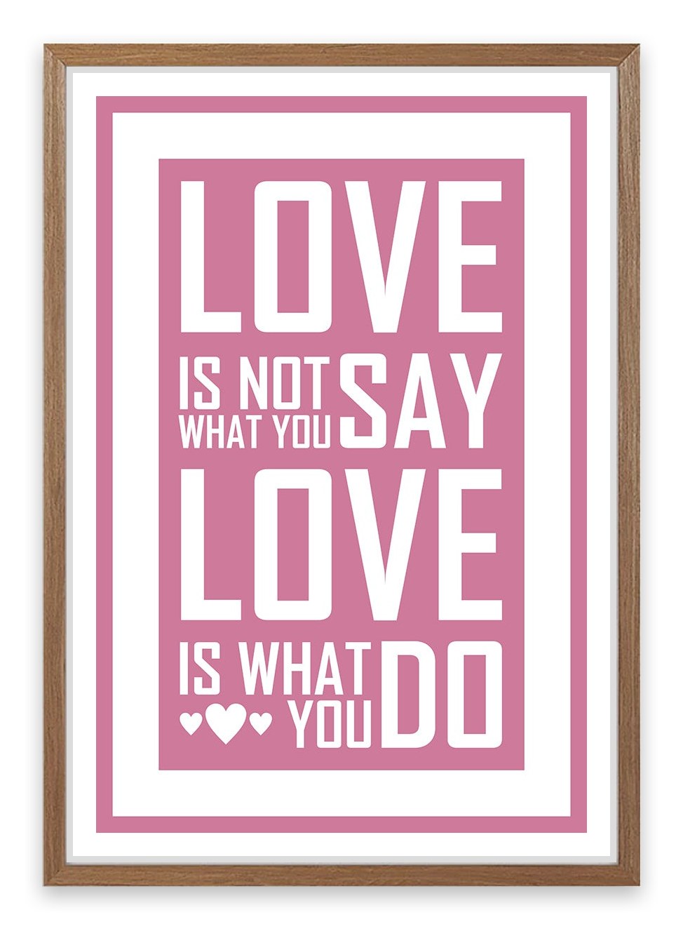 Love is what you do