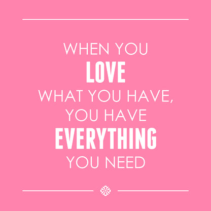 Everything you need