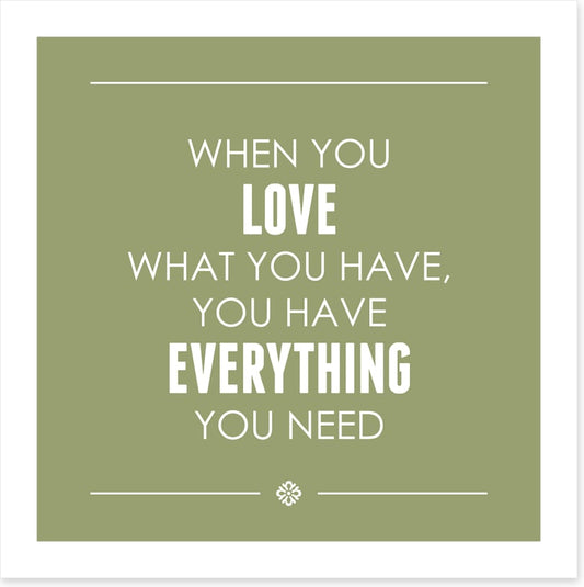 Everything you need
