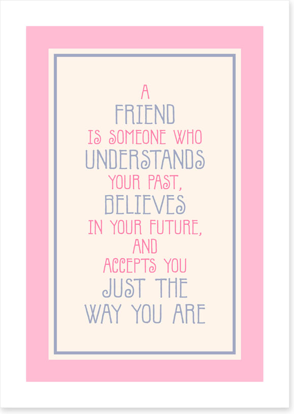Just the way you are