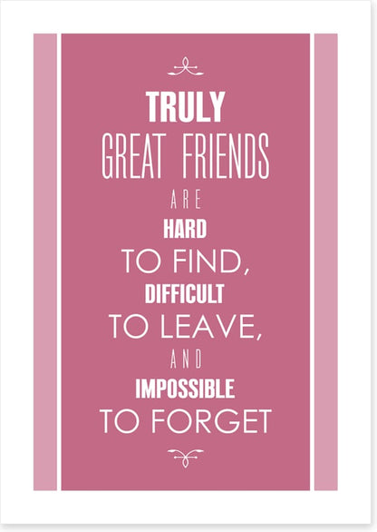 Impossible to forget