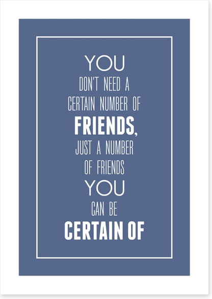 Certain of