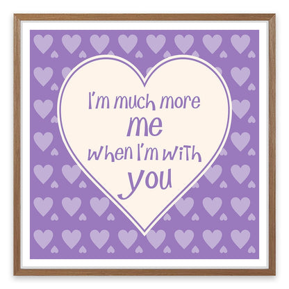 Me with you