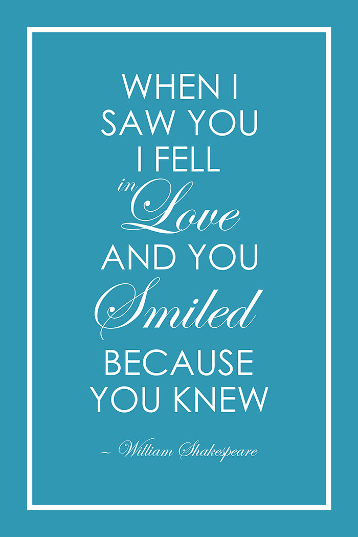 Because you knew