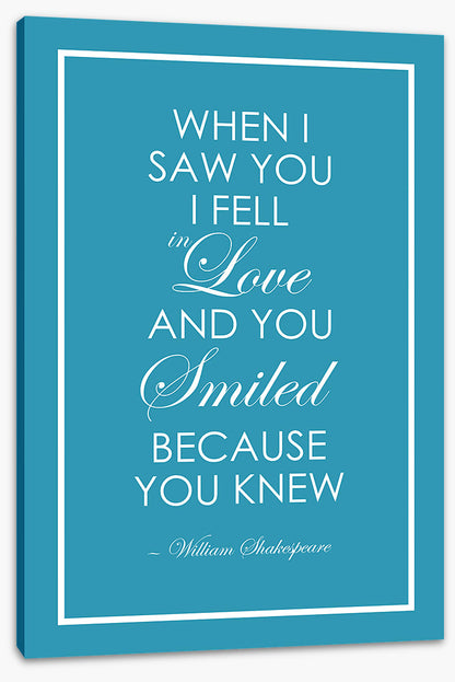 Because you knew