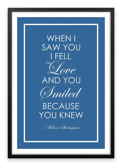 Because you knew