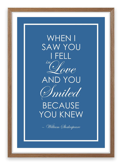 Because you knew