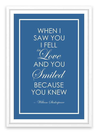 Because you knew