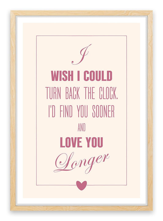 Love you longer