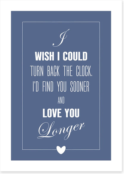 Love you longer