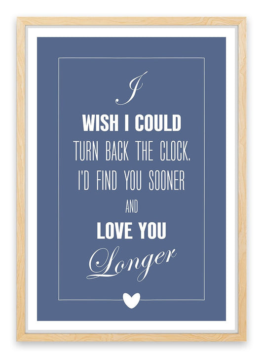 Love you longer