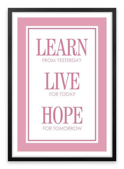 Live for today