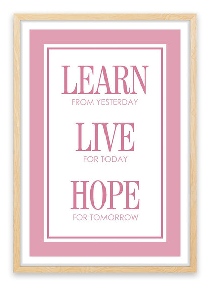 Live for today