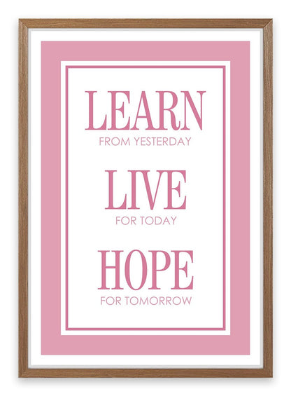Live for today