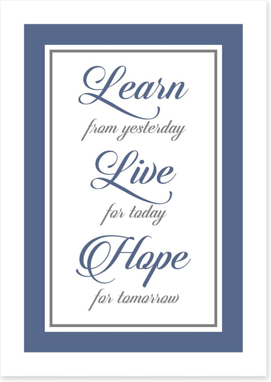 Live for today